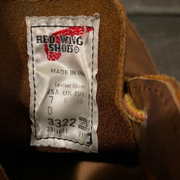 Red Wing Shoes Dark Brown Chukka Boots/ size 7 mens - Picture 7 of 7